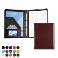 Belluno PU A4 Slim Ring Binder