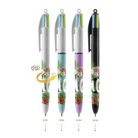 BIC&#174; 4 Colours Fashion ballpen + Lanyard Digital