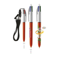 BIC&#174; 4 Colours Fine + Lanyard BritePix&#8482;