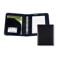 Black Belluno PU A5 Ring Binder