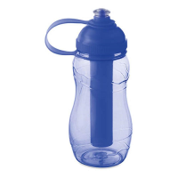 Bottle with freezing tube