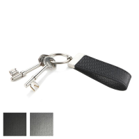 Carbon Fibre Effect Large Loop Key Fob