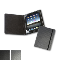 Carbon Fibre Texture  Notebook Style iPad or Tablet Case