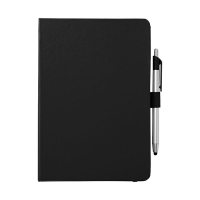 Crown A5 notebook with stylus ballpoint pen