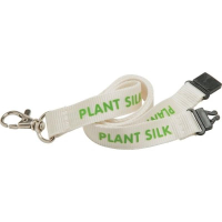 Eco Plant Silk Lanyard - 10mm