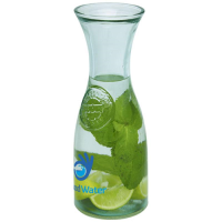 Fresco recycled glass carafe