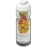 H2O Base&#174; 650 ml flip lid sport bottle & infuser