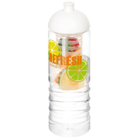 H2O Treble 750 ml dome lid bottle & infuser