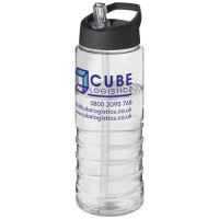 H2O Treble 750 ml spout lid sport bottle