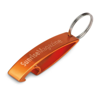 Keyring bottle opener