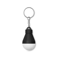 Light bulb key ring