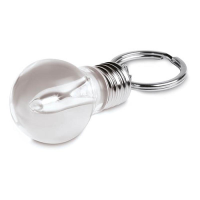 Light bulb shape key ring