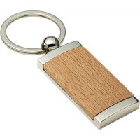 Metal and wooden key holder