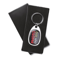 Metal key ring for doming