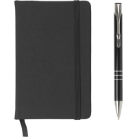 Notebook and ballpen set.