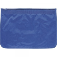 Nylon Document Wallets - All Royal Blue