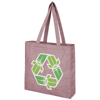 Pheebs 210 g/m&#178; recycled gusset tote bag