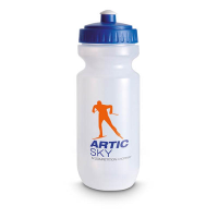 Plastic drinking bottle