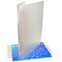 Polypropylene Ring Binder - Frosted Clear