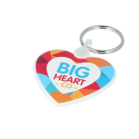 Recycled Heart Shape Keyring