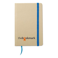 Recycled material notebook