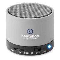 Round Bluetooth speaker