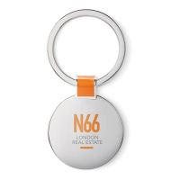 Round shaped key ring