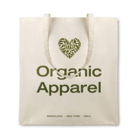 Shopping bag in organic cotton