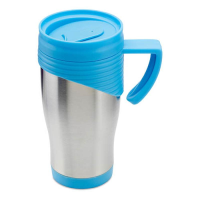 Stainless steel travel mug