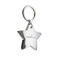 Star Metal Keyring