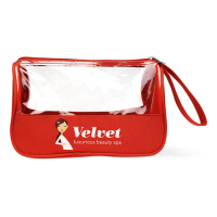 Toiletry bag microfiber w PVC