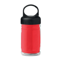 Tritan bottle with towel