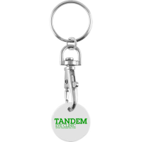 Trolley Coin Keychain