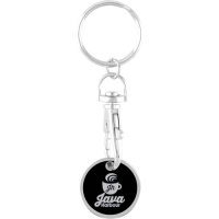 Trolley Coin Keychain Soft Enamel