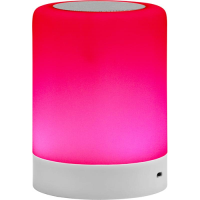 Wireless speaker with lights