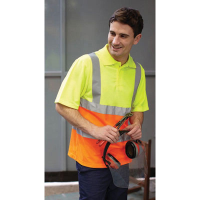 Yoko Hi Vis Short Sleeve Polo shirt