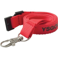 Custom Flat Polyester Lanyard - 15mm For Events