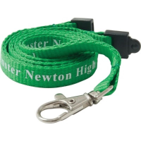 Custom Lanyard in Flat Polyester - 10mm For Events