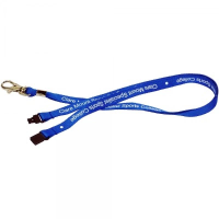Suppliers Of Custom Flat Weave Nylon Lanyard - 10mm