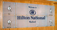 Internal Signage For Hotels In West Sussex
