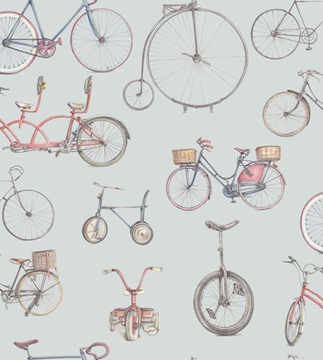 Lets Go For A Bike Ride, EW8674/3 Wallpaper