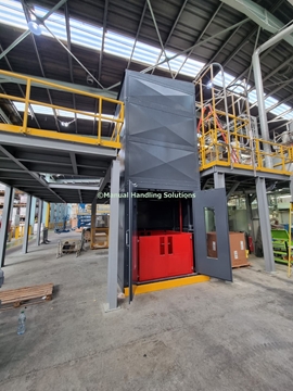 Heavy Duty Mezzanine Floor Goods Lifts