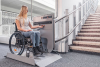 Inva StairRiser Wheelchair Stair Lift For Commercial Use In Leicestershire