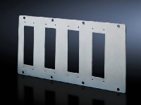 Divider panel for module plates, for TS