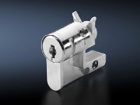 Lock inserts for handle systems and/or enclosures