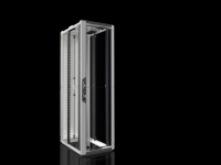 Network/server rack VX IT with glazed door, with 482.6 mm (19") mounting angles, standard