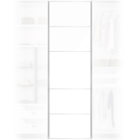 Solid White Wardrobe Door 650x2200mm