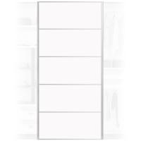 Quality Solid White Wardrobe Door 950x2000mm For Home DIY