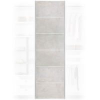 Quality XXL Solid Concrete Wardrobe Door 650x2400mm For Home DIY