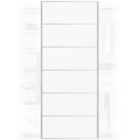 Quality XXL Solid White Wardrobe Door 950x2400mm For Home DIY